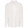 Chemise homme manches longues | K513 | Couleurs:White  | KARIBAN | flocage broderie impression transfert  sérigraphie vêtement p