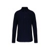 Chemise homme manches longues | K541 | Couleurs:Navy  | KARIBAN - dev.flocage-pro.com
