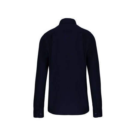 Chemise homme manches longues | K541 | Couleurs:Navy  | KARIBAN - dev.flocage-pro.com