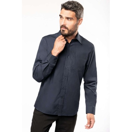Chemise homme manches longues | K541 |   | KARIBAN - dev.flocage-pro.com