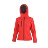 Veste Softshell Capuche Femme TX Performance | R230F |   | RESULT | flocage broderie impression transfert  sérigraphie vêtement 