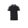 T-shirts de travail CORPORATE bicolore | CORPORATE | Couleurs:Black / Smoke  | PAYPER | flocage broderie impression transfert  s