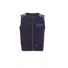 Gilet de travail bicolor TUCSON | TUCSON | Couleurs:Navy Blue / Royal Blue  | PAYPER | flocage broderie impression transfert  sé