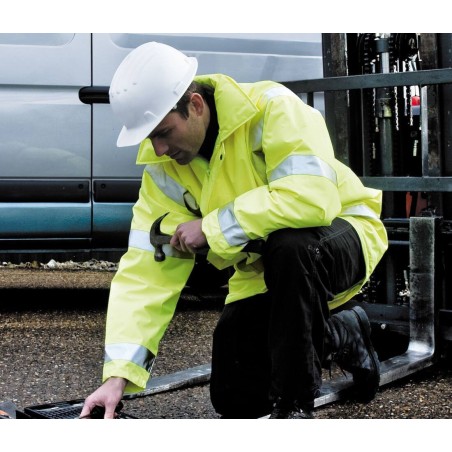 Parka de sécurité haute visibilité à personnaliser