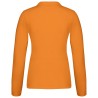 Polo piqué manches longues femme | K257 | Couleurs:Orange  | KARIBAN | flocage broderie impression transfert  sérigraphie vêteme