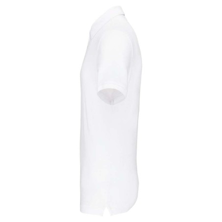 Polo écoresponsable homme | WK207 | Couleurs:White  | WK. DESIGNED TO WORK | flocage broderie impression transfert  sérigraphie 