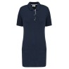 Polo long manches courtes femme | WK209 | Couleurs:Navy / Oxford Grey  | WK. DESIGNED TO WORK | flocage broderie impression tran