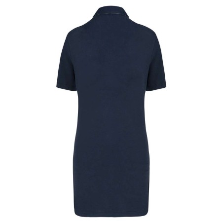Polo long manches courtes femme | WK209 | Couleurs:Navy / Oxford Grey  | WK. DESIGNED TO WORK | flocage broderie impression tran