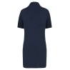 Polo long manches courtes femme | WK209 | Couleurs:Navy / Oxford Grey  | WK. DESIGNED TO WORK | flocage broderie impression tran