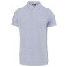 Polo col boutons pression manches courtes homme | WK225 | Couleurs:Oxford Grey  | WK. DESIGNED TO WORK | flocage broderie impres