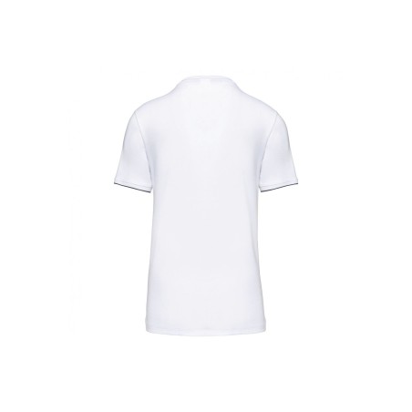 T-shirt DayToDay manches courtes homme | WK3020 | Couleurs:White / Navy  | WK. DESIGNED TO WORK | flocage broderie impression tr
