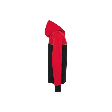 Veste softshell 3 couches bicolore BIONIC-FINISH® ECO unisexe | WK450 | Couleurs:Black / Red  | WK. DESIGNED TO WORK | flocage b