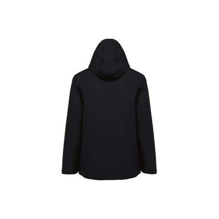 Parka performance à capuche unisexe | WK650 | Couleurs:Black  | WK. DESIGNED TO WORK | flocage broderie impression transfert  sé