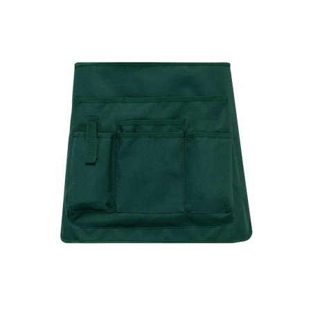 Tablier court de jardinage écoresponsable unisexe | WK841 | Couleurs:Bottle Green Tailles:One Size | WK. DESIGNED TO WORK | floc