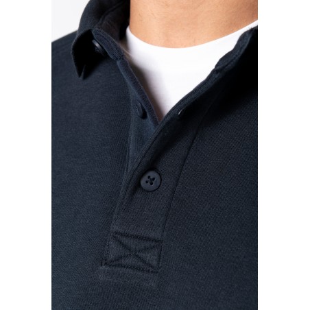Sweat-shirt col polo homme