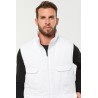 Gilet polycoton multipoches rembourré unisexe