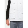 Gilet polycoton multipoches rembourré unisexe