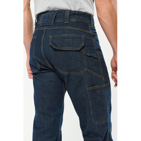 Pantalon Denim multipoches homme