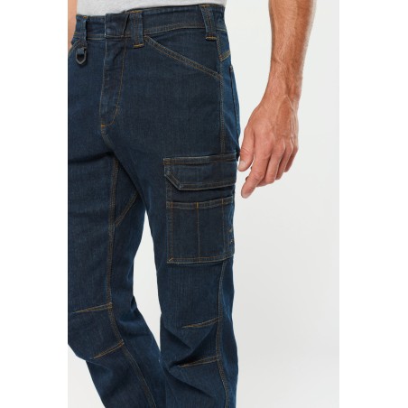 Pantalon Denim multipoches homme