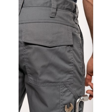 Bermuda de travail multipoches