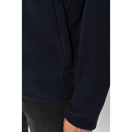 Veste micropolaire zippée homme