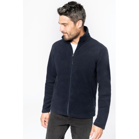 Veste micropolaire zippée homme
