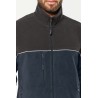 Veste micropolaire bicolore écoresponsable unisexe