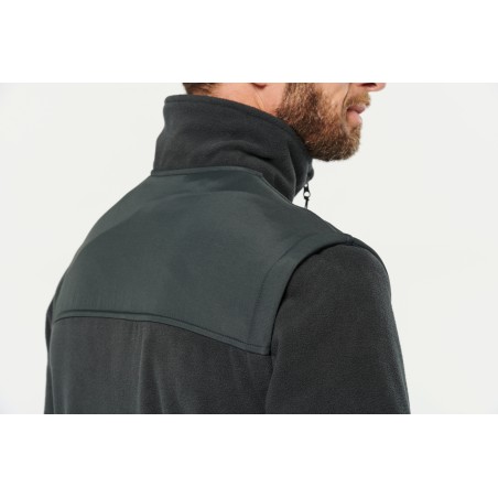 Veste polaire manches amovibles homme