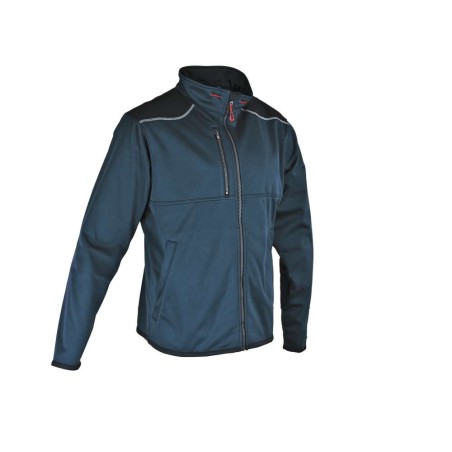 gilet bicolore en micropolaire membranée | LMA029 | Couleurs:Marine  | LMA | flocage broderie impression transfert  sérigraphie 