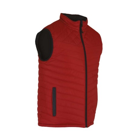 blouson matelassé SM - réversible | LMA047 | Couleurs:Noir-Rouge  | LMA | flocage broderie impression transfert  sérigraphie vêt