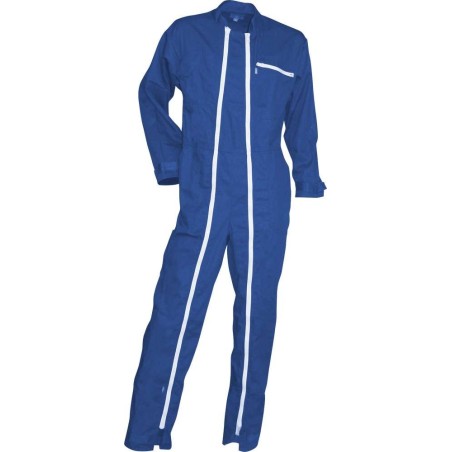 Combinaison double zip | LMA117 | Couleurs:Bleu Bugatti  | LMA | flocage broderie impression transfert  sérigraphie vêtement per