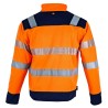 Veste bicolore micropolaire 3 couches - AUTHENTIC HV | LMA119 |   | LMA | flocage broderie impression transfert  sérigraphie vêt