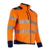 Veste bicolore micropolaire 3 couches - AUTHENTIC HV | LMA119 |   | LMA | flocage broderie impression transfert  sérigraphie vêt