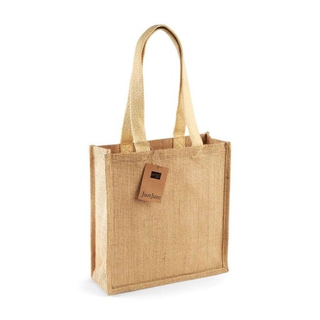 Jute Compact Shopper | WM406 |   | Westford Mill | flocage broderie impression transfert  sérigraphie vêtement personnalisation
