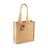 Jute Compact Shopper | WM406 |   | Westford Mill | flocage broderie impression transfert  sérigraphie vêtement personnalisation