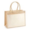 Cotton Pocket Jute Shopper | WM427 |   | Westford Mill | flocage broderie impression transfert  sérigraphie vêtement personnalis