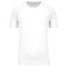 T-shirt de sport manches courtes homme | PA438 | Couleurs:White  | PROACT® | flocage broderie impression transfert  sérigraphie 