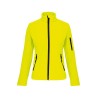 Veste softshell 3 couches femme | K400 | Couleurs:Fluorescent Yellow  | KARIBAN | flocage broderie impression transfert  sérigra