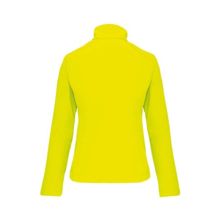 Veste softshell 3 couches femme | K400 | Couleurs:Fluorescent Yellow  | KARIBAN | flocage broderie impression transfert  sérigra