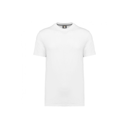 T-shirt écoresponsable manches courtes unisexe | WK305 | Couleurs:White  | WK. DESIGNED TO WORK | flocage broderie impression tr
