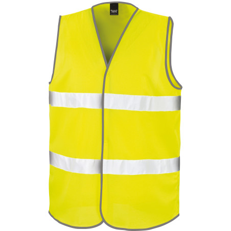 Gilet CORE High Viz | R200X | Couleurs:Fluorescent Yellow  | RESULT | flocage broderie impression transfert  sérigraphie vêtemen
