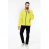 Veste softshell 3 couches homme | K401 | Couleurs:Fluorescent Yellow  | KARIBAN | flocage broderie impression transfert  sérigra