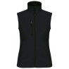 Veste softshell 3 couches femme sans manches | K404 | Couleurs:Black  | KARIBAN | flocage broderie impression transfert  sérigra