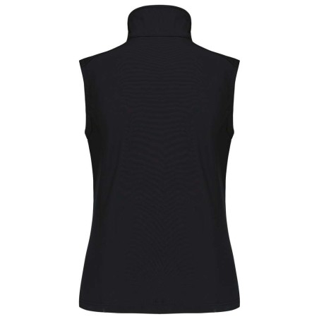 Veste softshell 3 couches femme sans manches | K404 | Couleurs:Black  | KARIBAN | flocage broderie impression transfert  sérigra